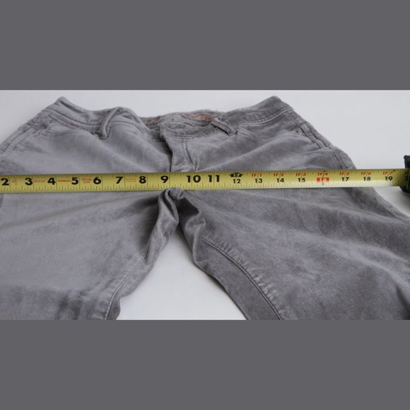 A RARE FIND - Christopher Blue Gray Velvet Boot-cut Jeans - Picture 8 of 15